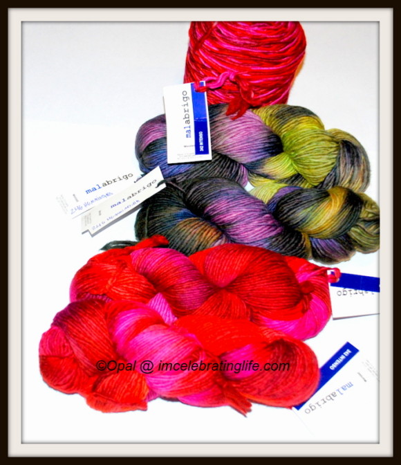 Soft & squishy Malabrigo yarn