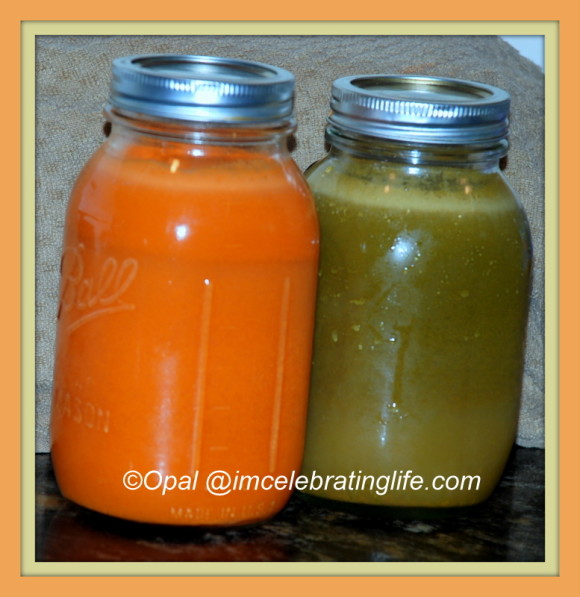 Juice Cleanse_Pinapple juice blend and collard greens_1